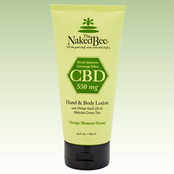 Naked Bee LTN-CBD ORBL GRN TEA 5.5OZ 550MG
