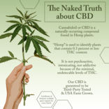 Naked Bee Lotion - CBD Orange Blossom Green Tea 5.5oz 550mg