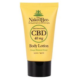 Naked Bee Lotion - CBD Orange Blossom 1.5oz
