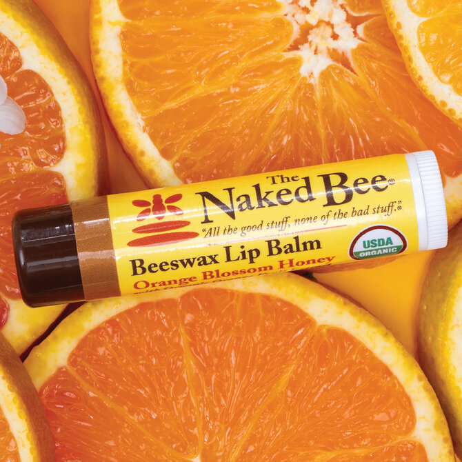 Naked Bee LIPBALM-ORBL/HNY