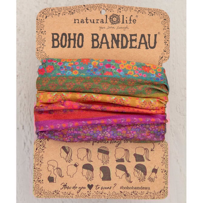 Natural Life BOHO-RAINBOW BORDERS