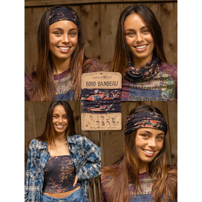 Natural Life Boho - Black/Red Bouquets