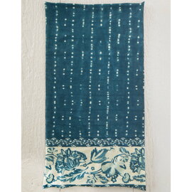 Natural Life Boho - Indigo Shibori Stripe