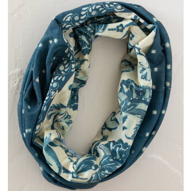 Natural Life BOHO-INDIGO SHIBORI STRIPE