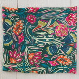 Natural Life Half Boho - Green Lined Floral