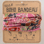 Natural Life Half Boho - Black Sketched Paisley
