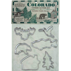 OFF THE BEATEN PATH Cookie Cutter Set - Colorado
