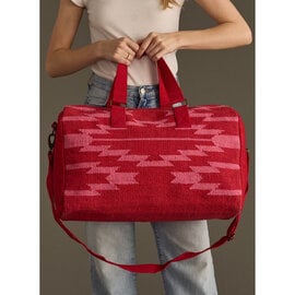 Panache Apparel Co. Duffel Bag - Woven Aztec