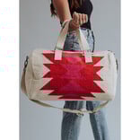 Panache Apparel Co. DUFFEL-WOVEN AZTEC