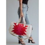 Panache Apparel Co. DUFFEL-WOVEN AZTEC