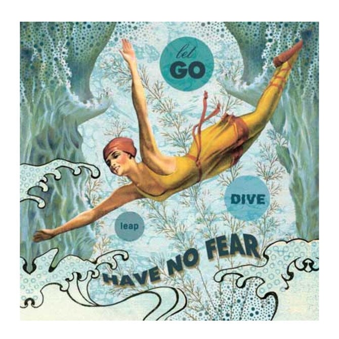 POTLUCK PRESS LLC MAGNET-LET GO DIVER