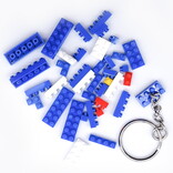 Snow Business Usa Keychain - Lego Colorado Flag
