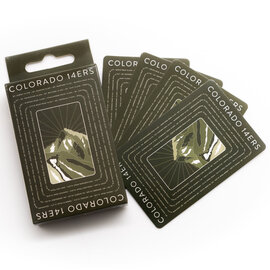 Snow Business Usa Playing Cards - Colorado 14ers