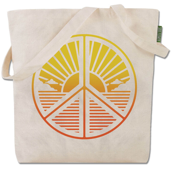 Soul Flower TOTE-ECO PEACE SCENE