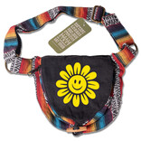 Soul Flower HIP BAG-HAPPY DAISY BLK