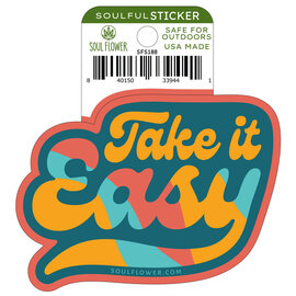 Soul Flower Sticker - Take it Easy