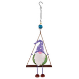 Sunset Vista BOUNCY-SWING GNOME PURPLE HAT