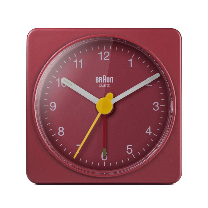 Ameico CLOCK-TRAVEL ALARM RED