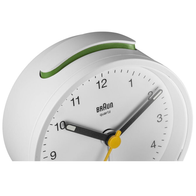 Ameico CLOCK-ALARM ROUND WHITE