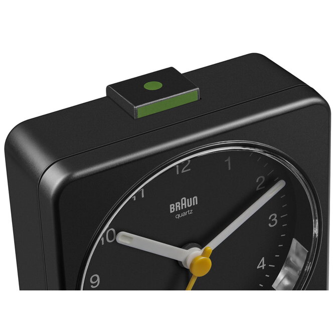 Ameico CLOCK-TRAVEL ALARM LG BLACK