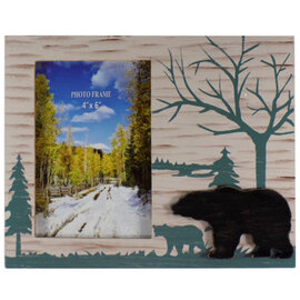 BARRY OWEN INC Frame - Bear/Mountain Wood 4x6