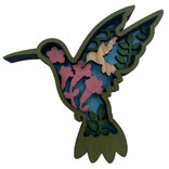 BARRY OWEN INC MAGNET-HUMMER LAYERED WOOD