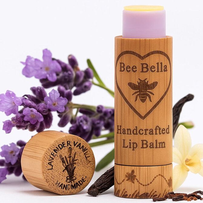 BEE BELLA LIP BALM-LAV/VANILLA