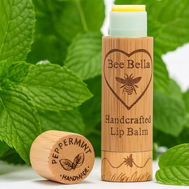 BEE BELLA LIP BALM-PEPPERMINT