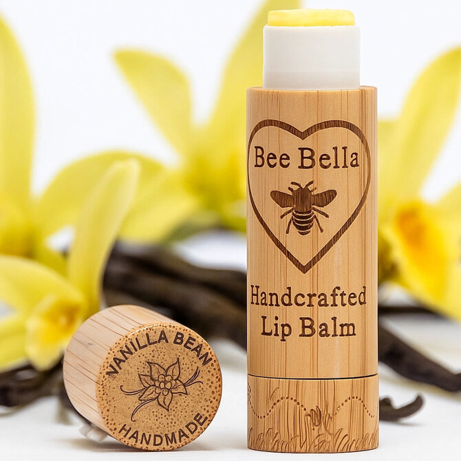 BEE BELLA LIP BALM-VANILLA BEAN