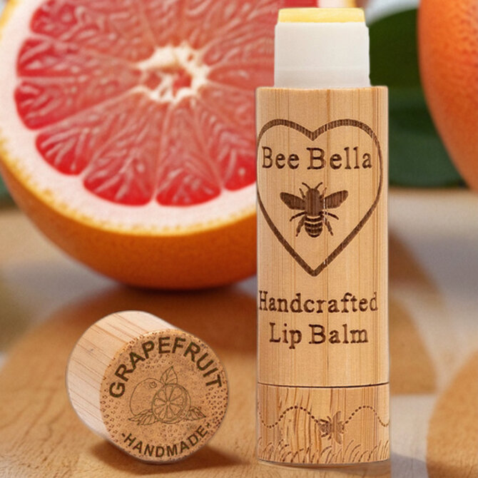 BEE BELLA LIP BALM-GRAPEFRUIT