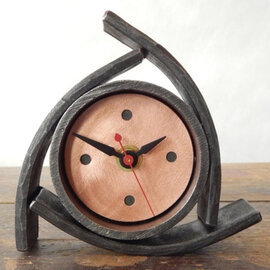 BLACKTHORNE FORGE Clock - Metal 132