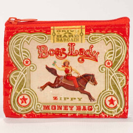 Blue Q COIN PURSE-BOSS LADY