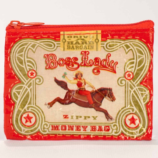 Blue Q COIN PURSE-BOSS LADY