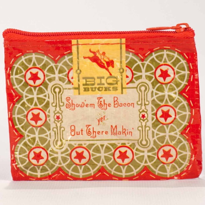 Blue Q COIN PURSE-BOSS LADY