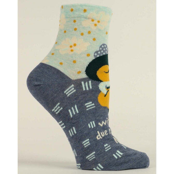 Blue Q SOCKS-ALL DUE RESPECT