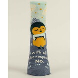 Blue Q SOCKS-ALL DUE RESPECT