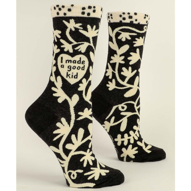 Blue Q SOCKS-I MADE A GOOD KID