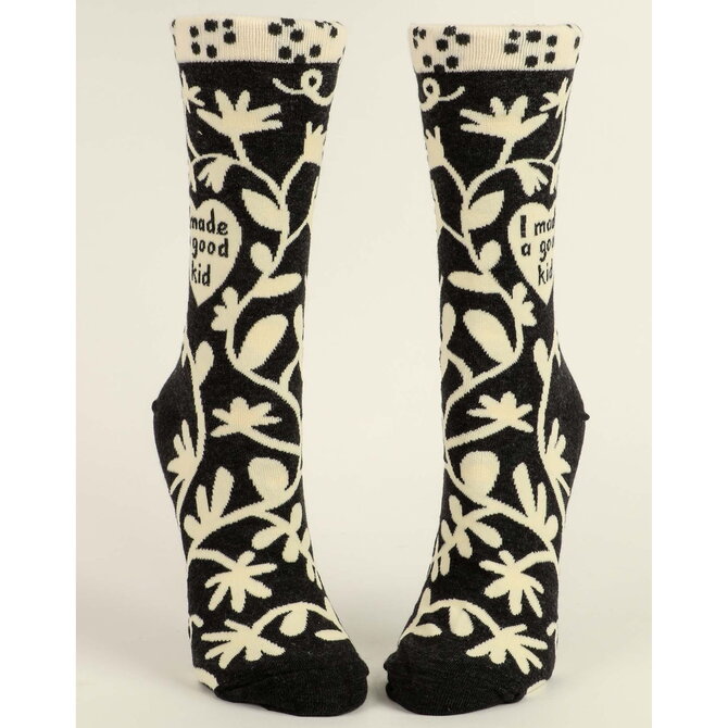 Blue Q SOCKS-I MADE A GOOD KID