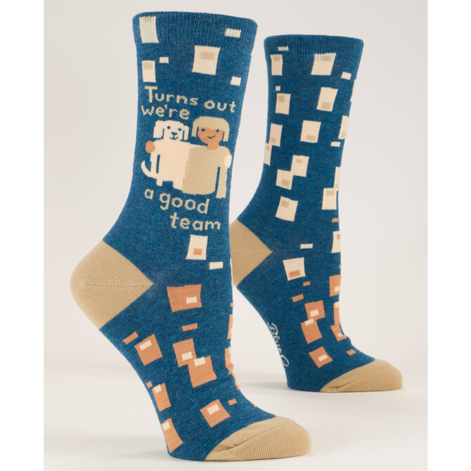 Blue Q SOCKS-WE'RE A GOOD TEAM