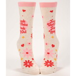 Blue Q SOCKS-FRIENDS HANG OUT