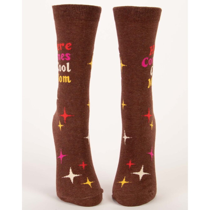 Blue Q SOCKS-HERE COMES COOL MOM