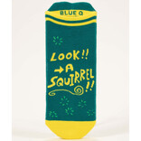 Blue Q SOCKS-SNEAKER LOOK SQUIRREL S/M