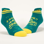 Blue Q SOCKS-SNEAKER LOOK SQUIRREL S/M