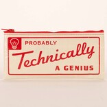 Blue Q PENCIL CASE-PROBABLY A GENIUS