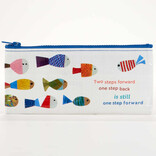 Blue Q PENCIL CASE-2 STEPS FORWARD