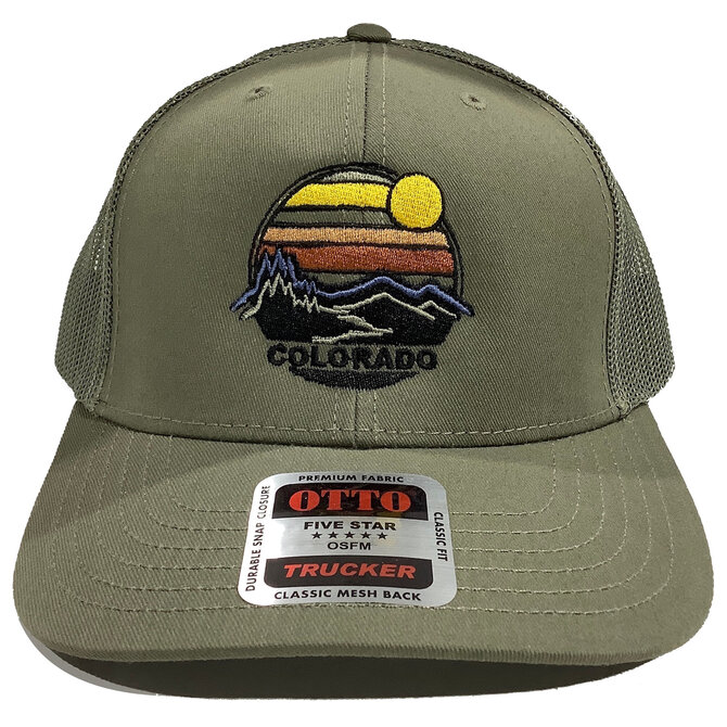 BOULDER CANYON APPAREL Cap - Jagged Carved Mountain