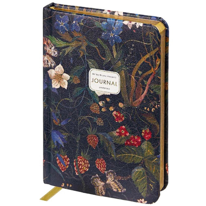 BV By BRUNO VISCONTI Journal - Forest Flowers Leather