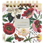 BV By BRUNO VISCONTI Pocket Journal - Peonies