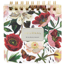 BV By BRUNO VISCONTI Pocket Journal - Peonies