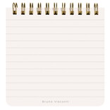 BV By BRUNO VISCONTI Pocket Journal - Peonies